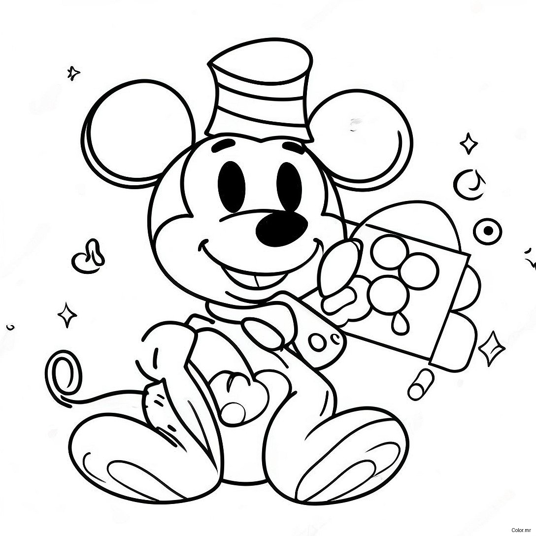 Disney Get Well Soon Characters Coloring Page 15079 12637