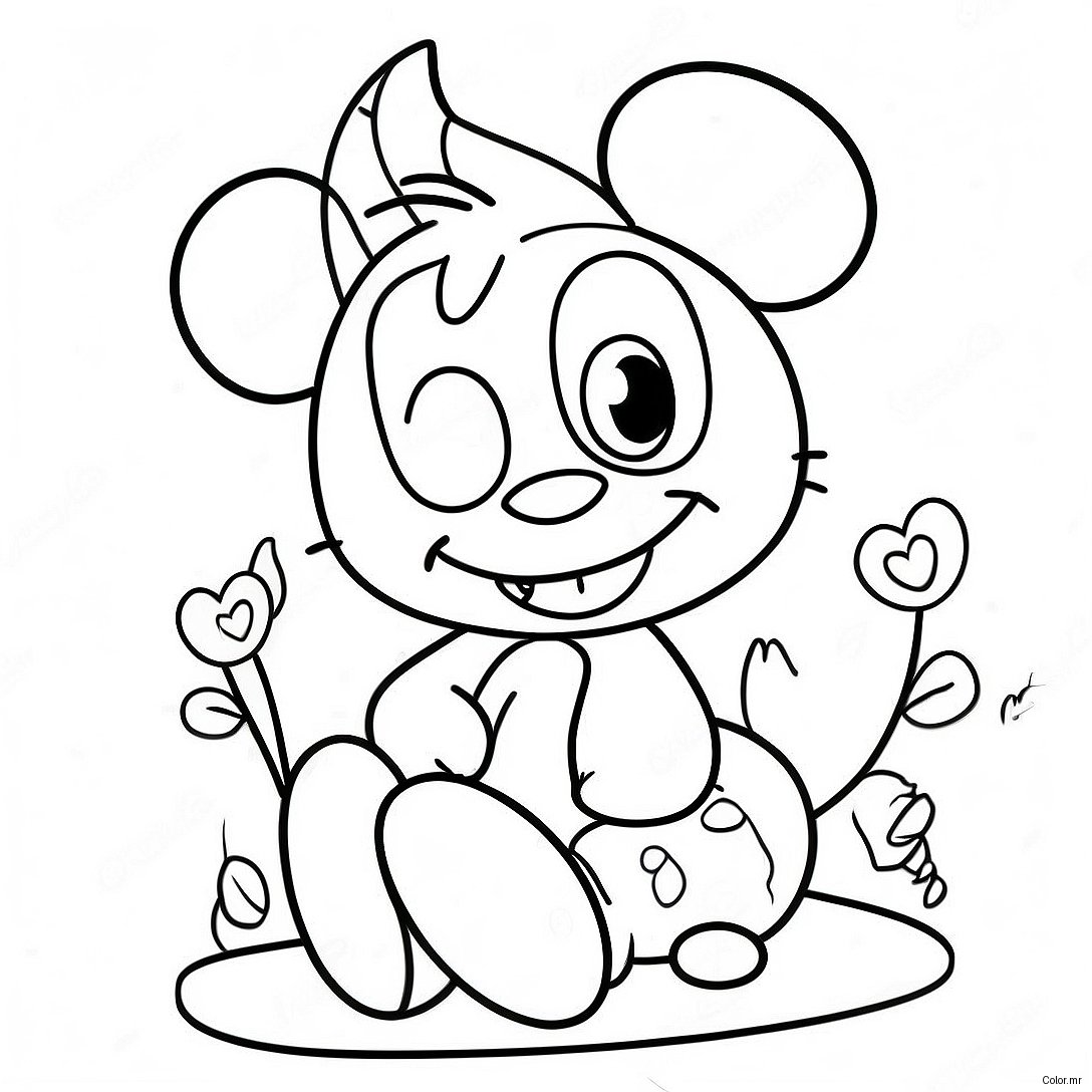Disney Get Well Soon Characters Coloring Page 15079 12639