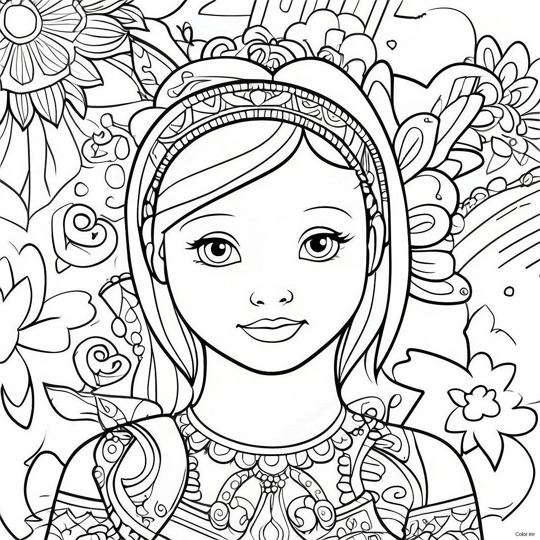 Self Esteem Positive Affirmation Coloring Page 23443 21661