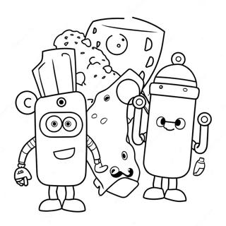 Kolorowanka Storybots 10387-8522