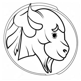 Kolorowanka Z Logo Buffalo Bills 1041-832