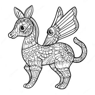 Alebrije Kolorowanki