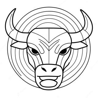 Kolorowanka Z Logo Chicago Bulls 10447-8572