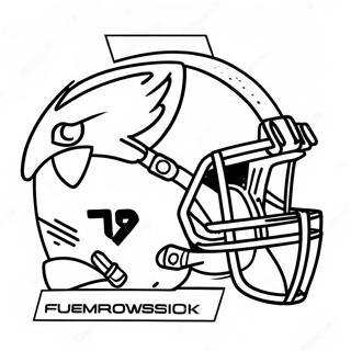 Kolorowanka Z Logo Super Bowl 58 10517-8626