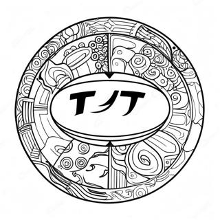 Kolorowanka Logo Toyoty 11117-9116