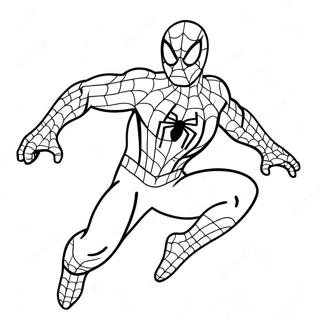 Kolorowanka Spiderman W Straszny Kostium 11178-9165