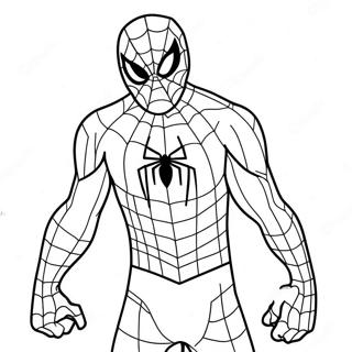 Kolorowanka Spiderman W Straszny Kostium 11178-9166