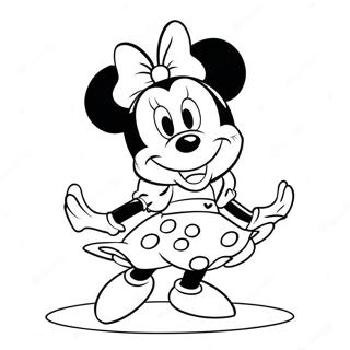 Minnie Mouse Kolorowanki