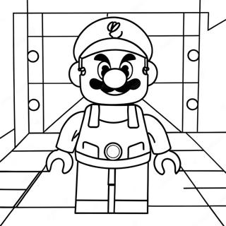 Lego Mario Kolorowanki