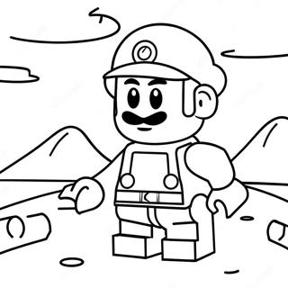 Kolorowanka Z Przygoda Lego Mario 11748-9621