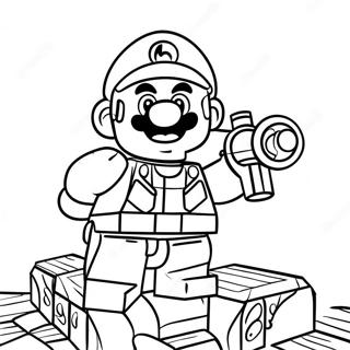 Kolorowanka Z Przygoda Lego Mario 11748-9645