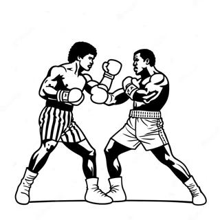 Kolorowanka Rocky Vs Apollo Creed 11768-9662