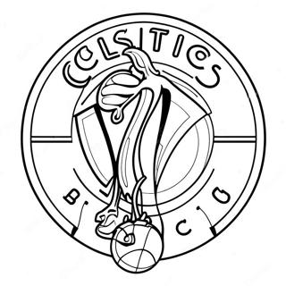 Kolorowanka Logo Celtics 11977-9803