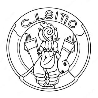 Kolorowanka Logo Celtics 11977-9804