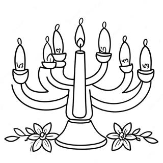 Urocza Kolorowanka Menorah 11988-9813