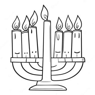 Urocza Kolorowanka Menorah 11988-9814