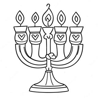 Urocza Kolorowanka Menorah 11988-9815