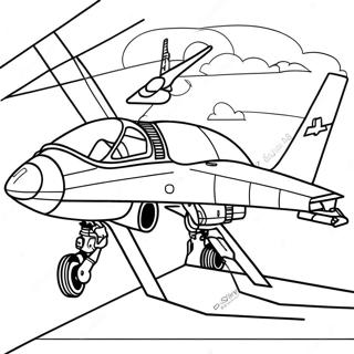 Kolorowanka Top Gun 12127-9923