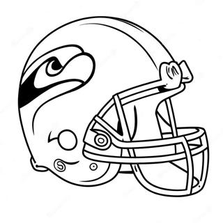 Kolorowanka Logo Seahawks 12597-10484