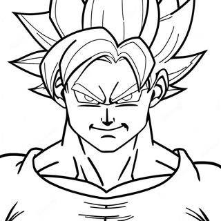 Super Saiyan Goku Kolorowanki