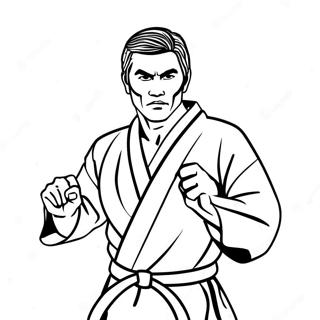 Karate Kolorowanki