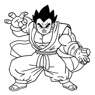 Gohan Bestia W Akcji Kolorowanka 14149-11721