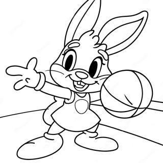 Lola Bunny Grajaca W Koszykowke Kolorowanka 14210-11761