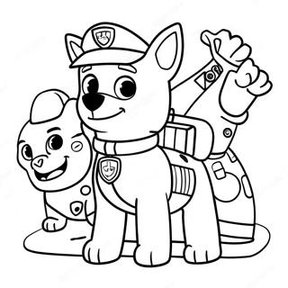 Kolorowanka Z Przygod Liberty Paw Patrol 14860-12281