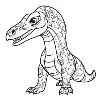 Indoraptor Kolorowanki