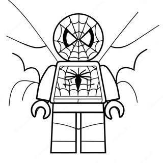 Spiderman Lego Kolorowanki