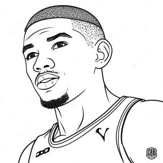 Kolorowanka Jayson Tatum 15820-13376