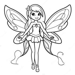 Kolorowanka Z Wrozkami Z Winx Club 15931-13455