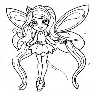 Kolorowanka Z Wrozkami Z Winx Club 15931-13456