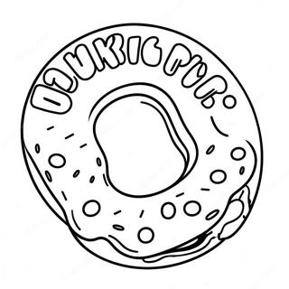 Dunkin Donuts Kolorowanki