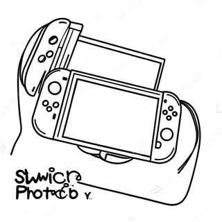 Kolorowanka Nintendo Switch 1721-1375