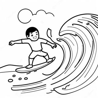 Surfing Kolorowanki