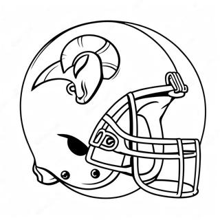 Kolorowanka Logo La Rams 18105-15167