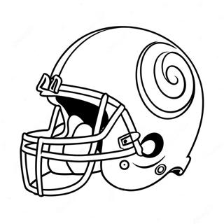 Kolorowanka Logo La Rams 18105-15168