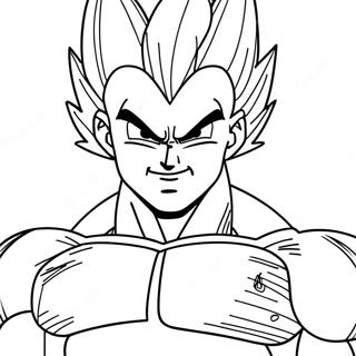 Vegeta Kolorowanki