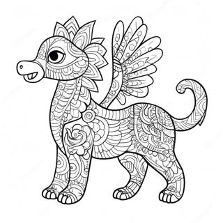 Kolorowanka Alebrijes 18695-15647