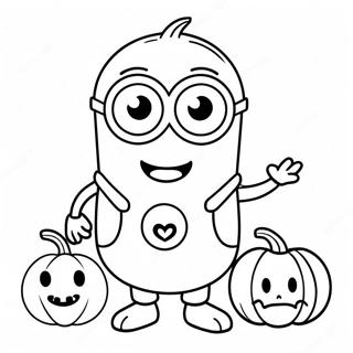 Uroczy Minion Na Halloween Z Dynia 18889-15804