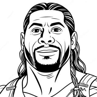 Roman Reigns Kolorowanki