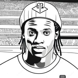 Kolorowanka Ronaldinho 19768-18463