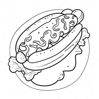 Hot Dog Kolorowanka 19818-18502