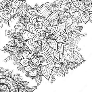 Kolorowanka Mandala Henna 20069-18696