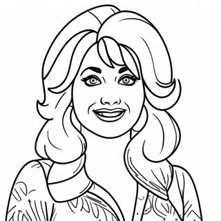 Dolly Parton Kolorowanki