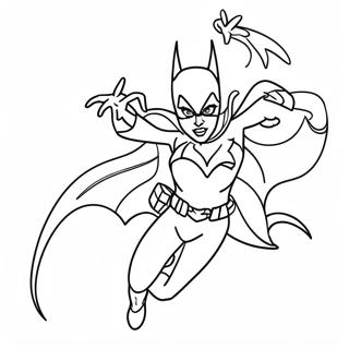 Batgirl W Akcji Kolorowanka 21083-19477