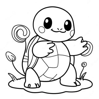 Squirtle Kolorowanki