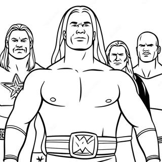 Supergwiazdy Wwe W Akcji Kolorowanka 21273-19632