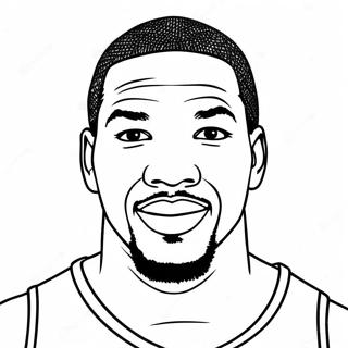 Kolorowanka Kevin Durant 21452-19772